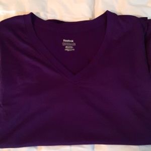 Reebok purple t-shirt